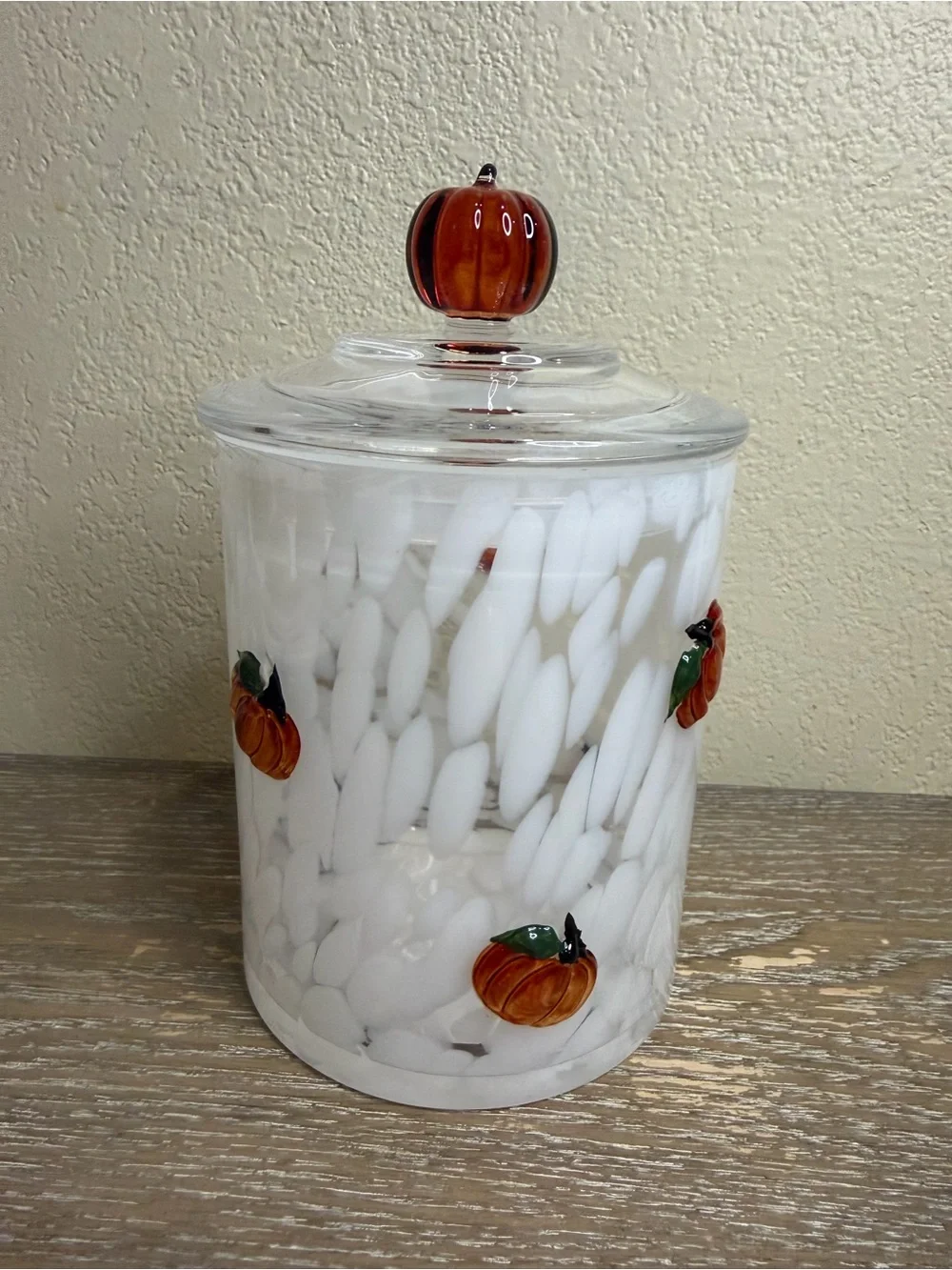 Cook With Color Pumpkin Halloween Icon Treat Gifting Jar & Ghost Holding Pumpkin